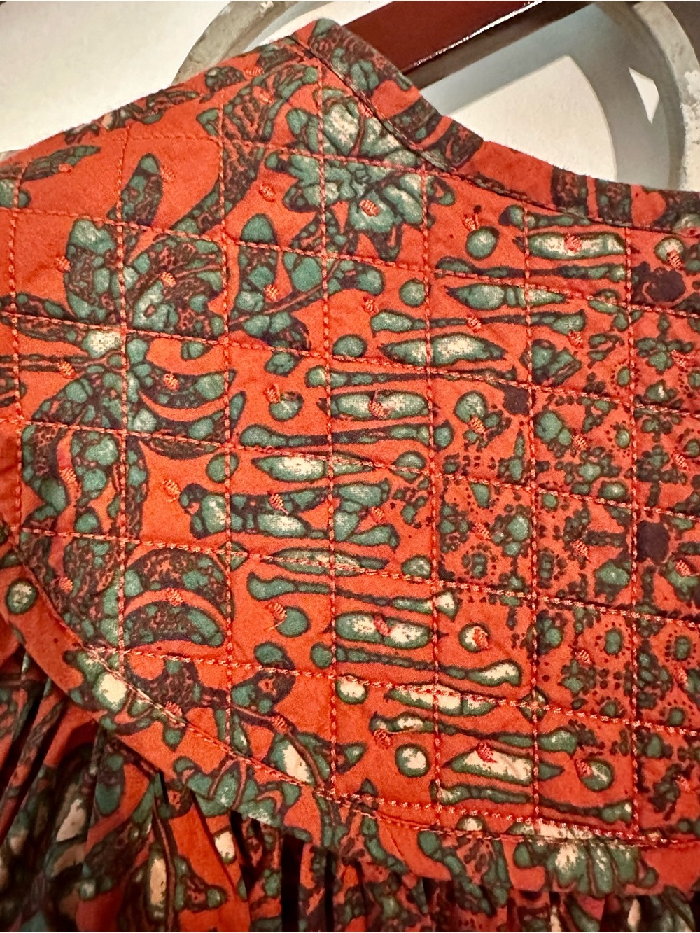 Ulla Johnson Kosta Top in Clementine Size 12 - Picture 7 of 9